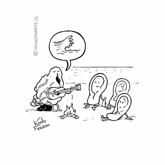 Este artista faz quadrinhos humorísticos sem diálogo (42 fotos) 20