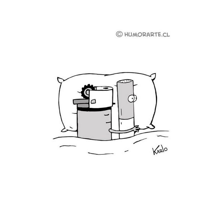 Este artista faz quadrinhos humorísticos sem diálogo (42 fotos) 23