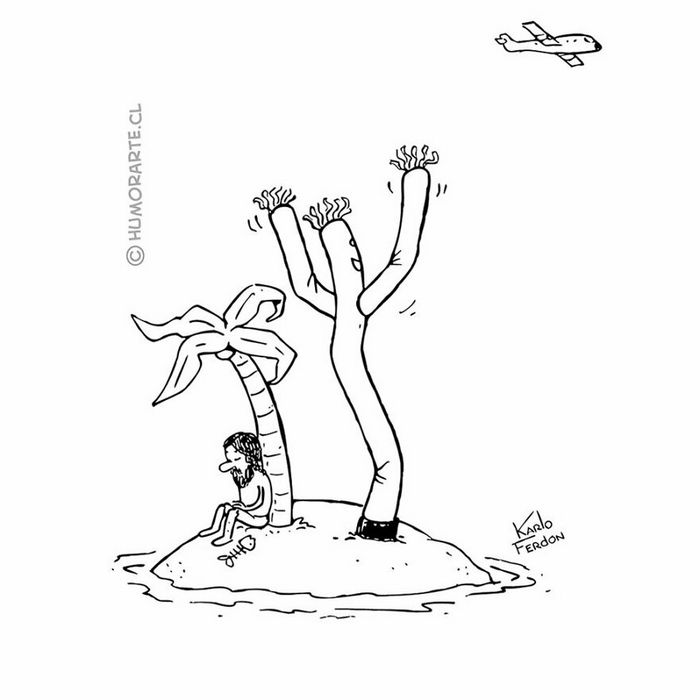 Este artista faz quadrinhos humorísticos sem diálogo (42 fotos) 24