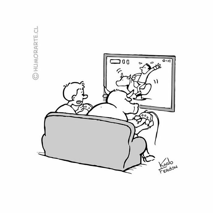 Este artista faz quadrinhos humorísticos sem diálogo (42 fotos) 25