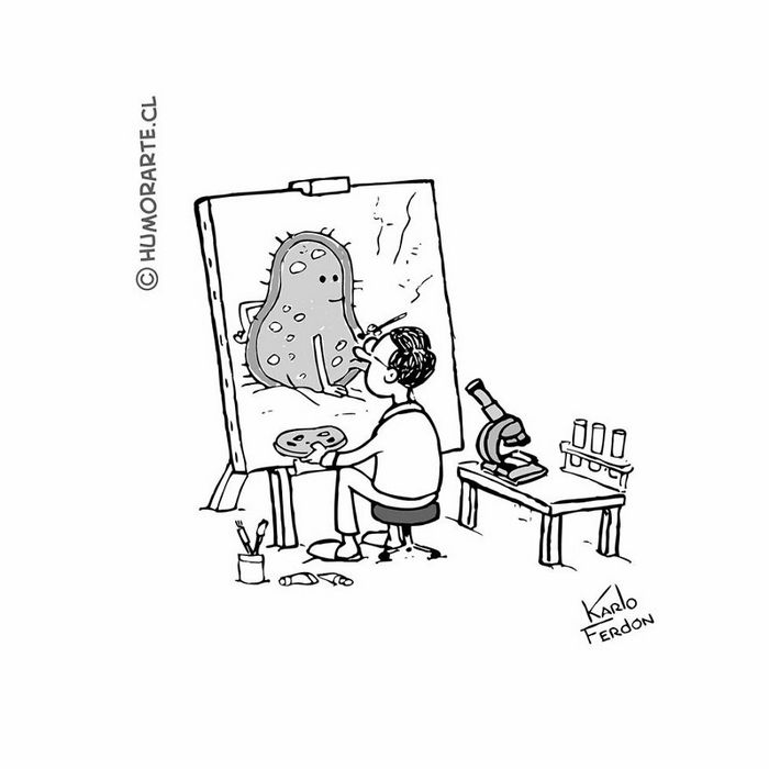 Este artista faz quadrinhos humorísticos sem diálogo (42 fotos) 28