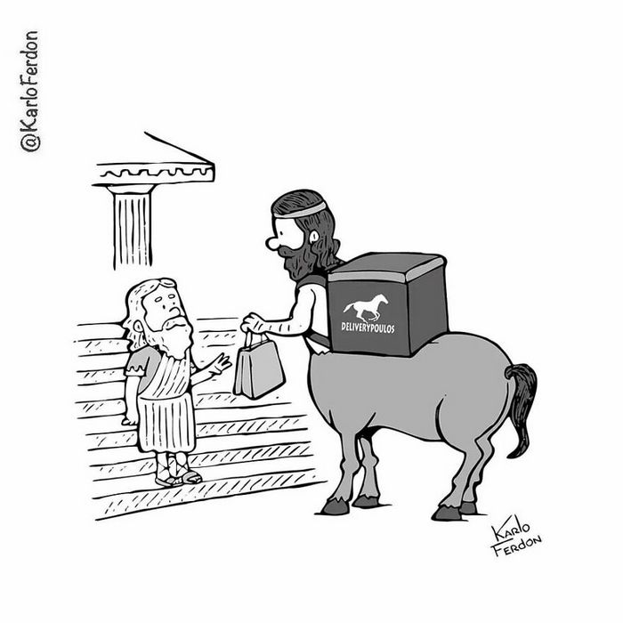 Este artista faz quadrinhos humorísticos sem diálogo (42 fotos) 33