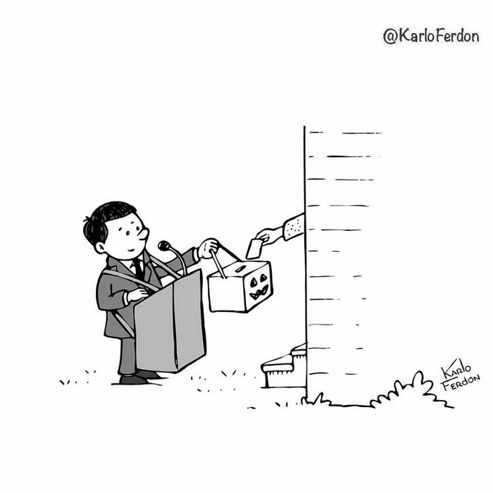 Este artista faz quadrinhos humorísticos sem diálogo (42 fotos) 35