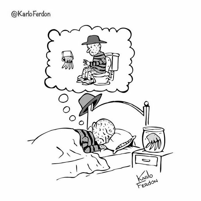 Este artista faz quadrinhos humorísticos sem diálogo (42 fotos) 36