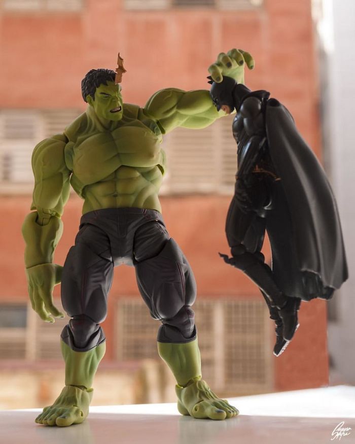 Eu tiro fotos de bonecos de ação de super-heróis e aqui estão 40 das minhas melhores 1