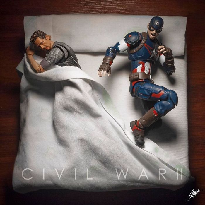 Eu tiro fotos de bonecos de ação de super-heróis e aqui estão 40 das minhas melhores 5