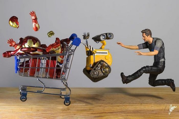 Eu tiro fotos de bonecos de ação de super-heróis e aqui estão 40 das minhas melhores 17