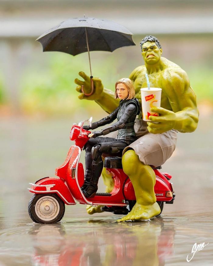 Eu tiro fotos de bonecos de ação de super-heróis e aqui estão 40 das minhas melhores 20