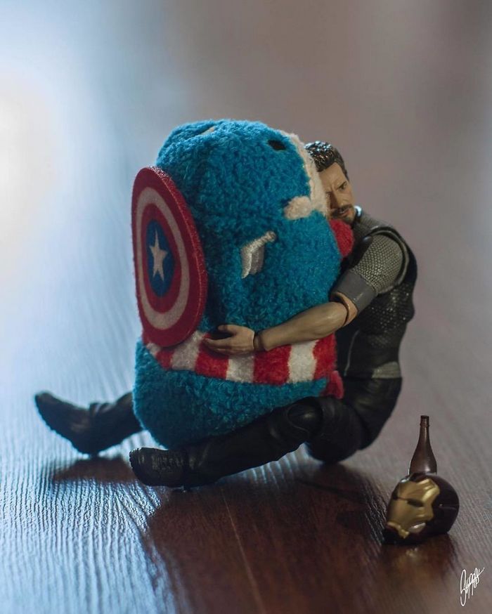 Eu tiro fotos de bonecos de ação de super-heróis e aqui estão 40 das minhas melhores 30