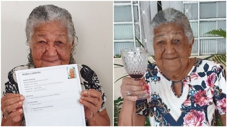 Idosa de 102 anos vira influencer após viralizar por entregar currículo 4