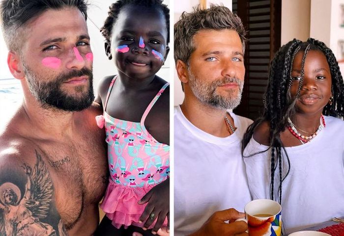 19 antes e depois de celebridades brasileiras com seus filhos 8