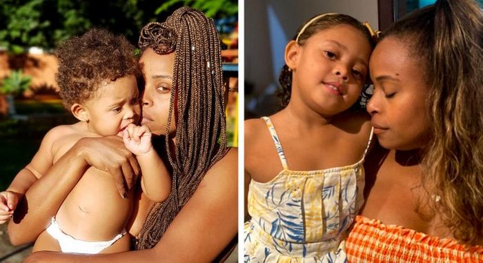 19 antes e depois de celebridades brasileiras com seus filhos 12