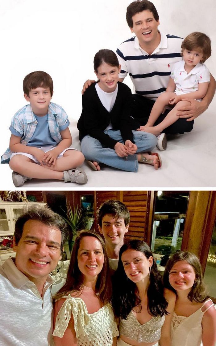 19 antes e depois de celebridades brasileiras com seus filhos 14