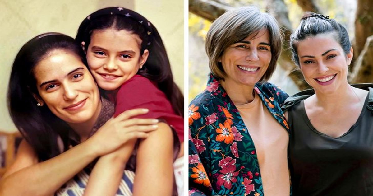 19 antes e depois de celebridades brasileiras com seus filhos