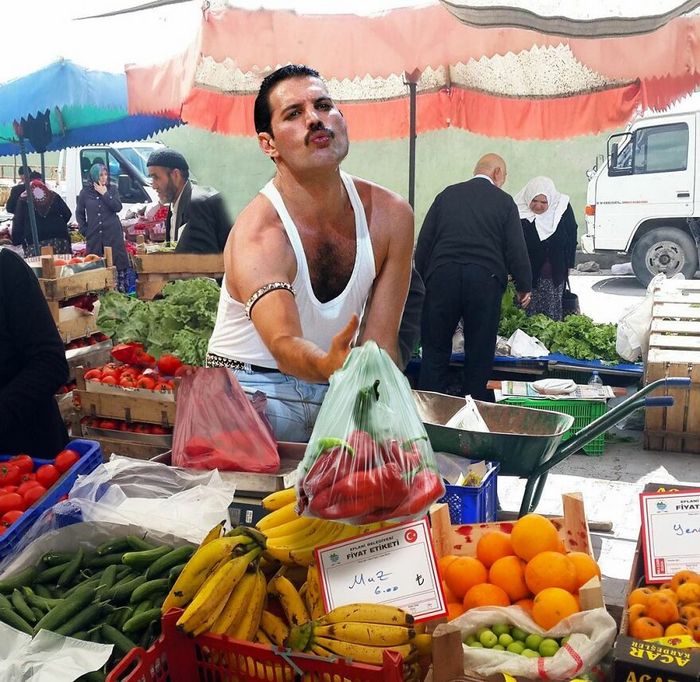 Aqui estão 32 montagem de fotos malucas de um artista turco 1