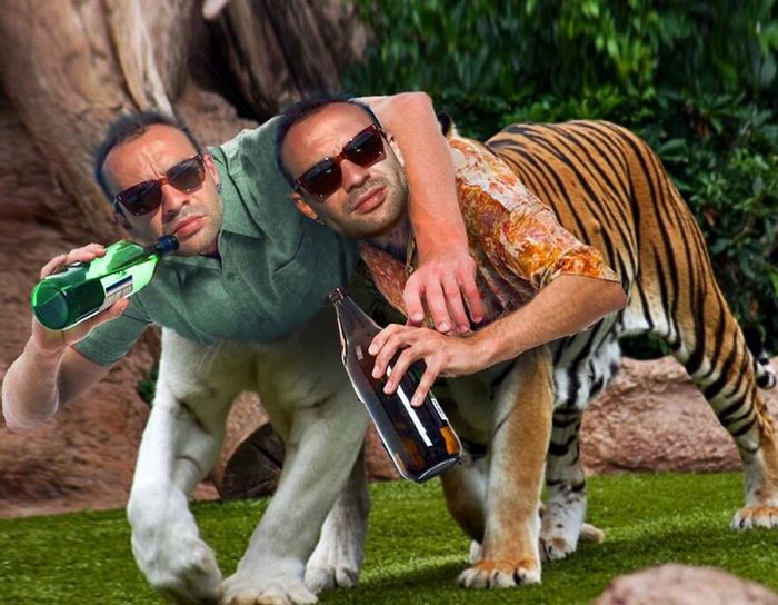 Aqui estão 32 montagem de fotos malucas de um artista turco 23