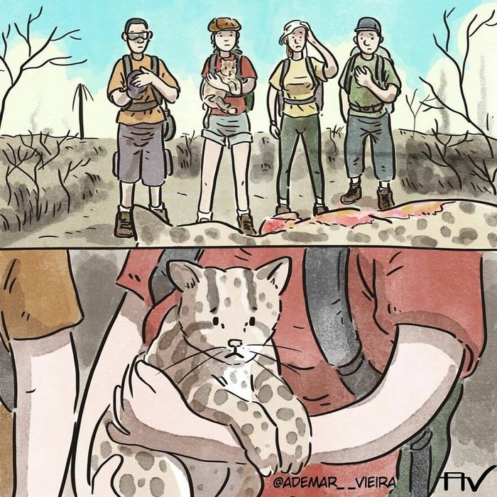 Artista brasileiro cria tirinhas emocionantes que já rodaram o mundo inteiro 30