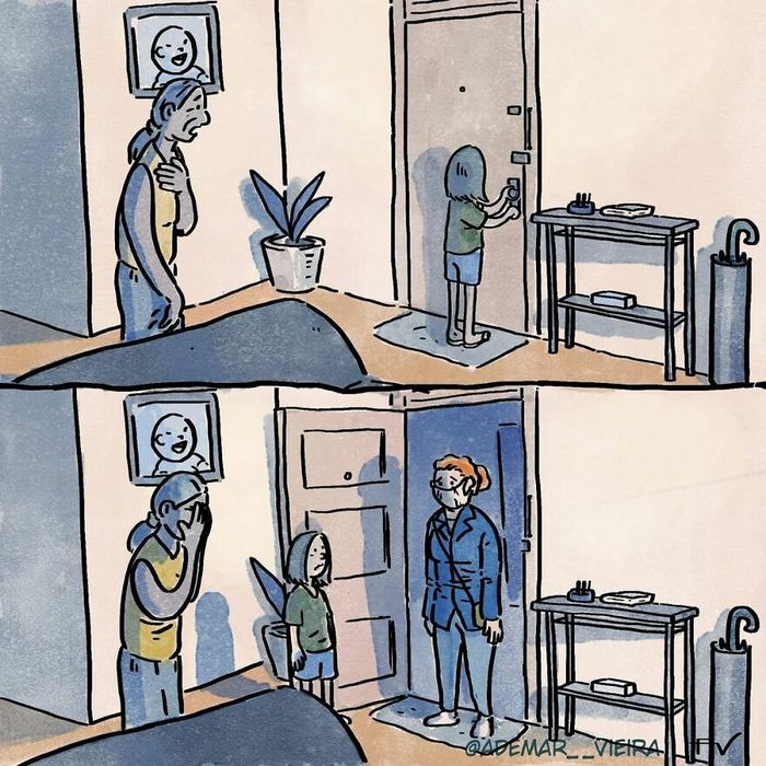 Artista brasileiro cria tirinhas emocionantes que já rodaram o mundo inteiro 50