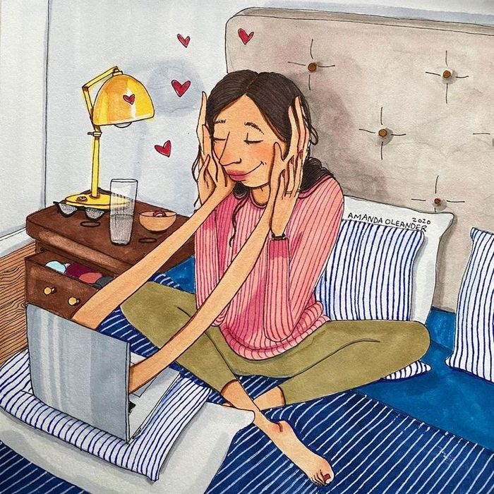 Artista retrata como é o lado tácito do amor quando ninguém está olhando (24 fotos) 1