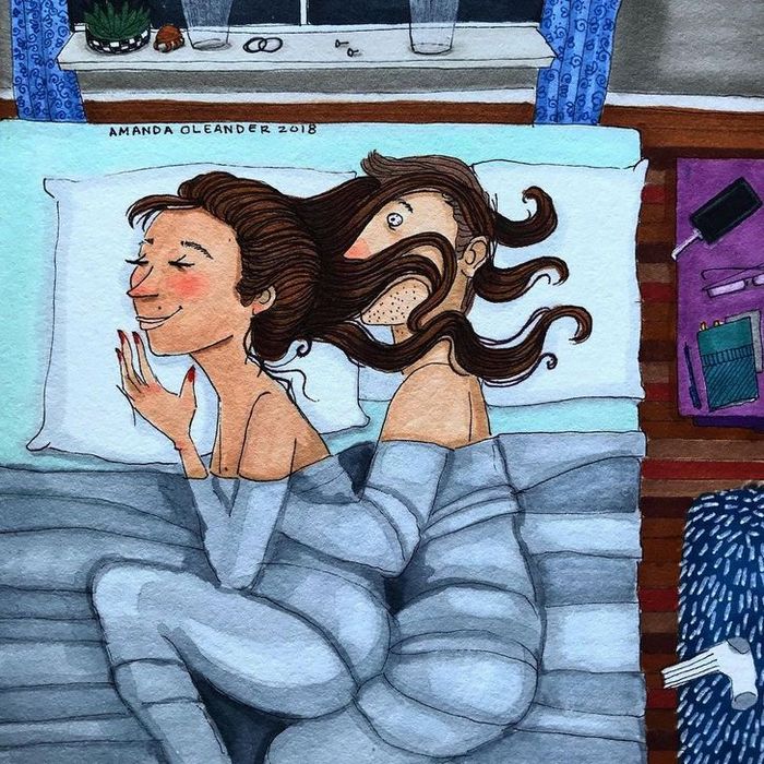 Artista retrata como é o lado tácito do amor quando ninguém está olhando (24 fotos) 16