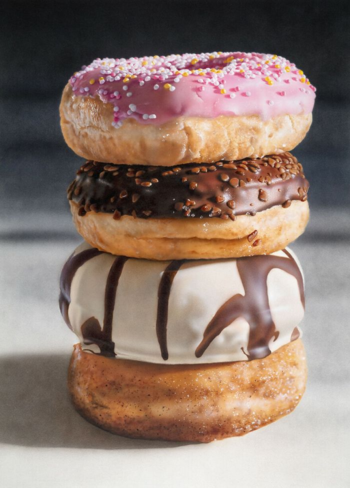 As pinturas deste artista parecem muito realista que acaba parecendo uma fotografia (32 fotos) 4