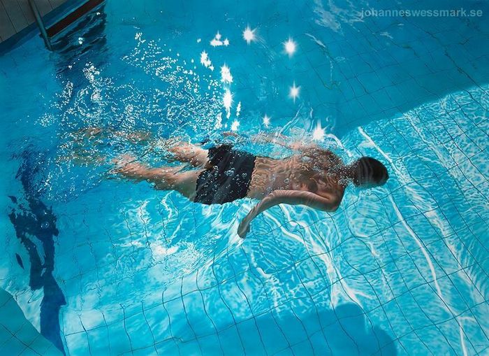 As pinturas deste artista parecem muito realista que acaba parecendo uma fotografia (32 fotos) 5