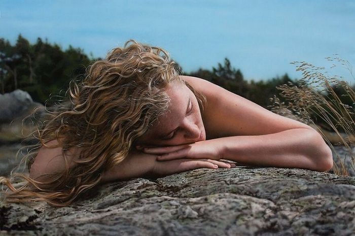 As pinturas deste artista parecem muito realista que acaba parecendo uma fotografia (32 fotos) 7