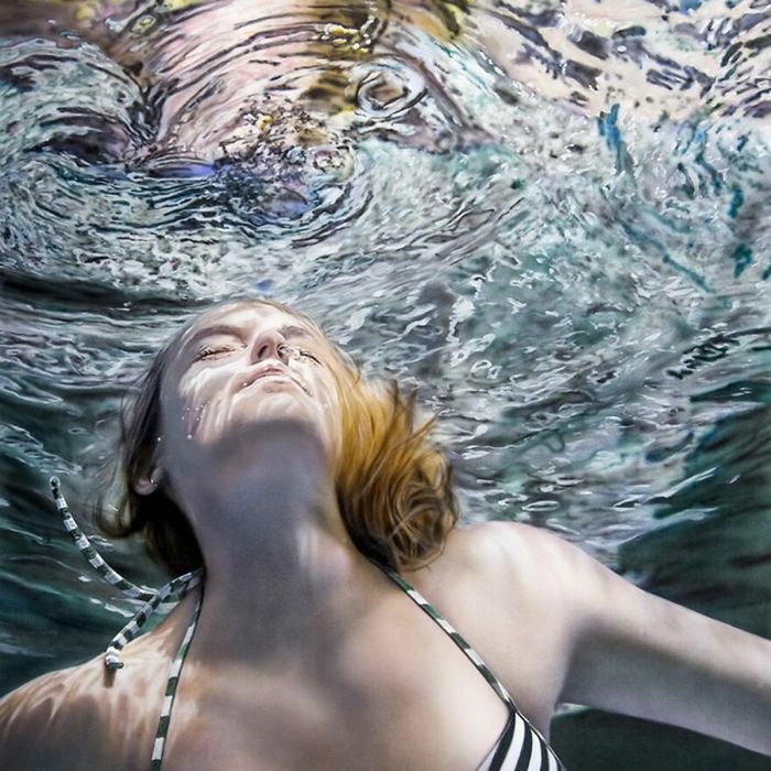 As pinturas deste artista parecem muito realista que acaba parecendo uma fotografia (32 fotos) 9
