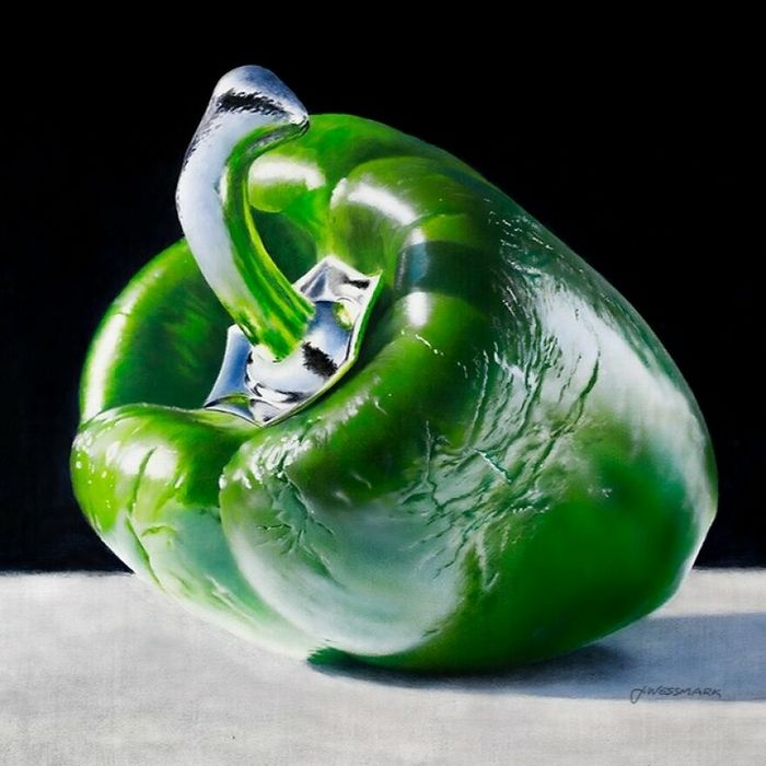 As pinturas deste artista parecem muito realista que acaba parecendo uma fotografia (32 fotos) 16