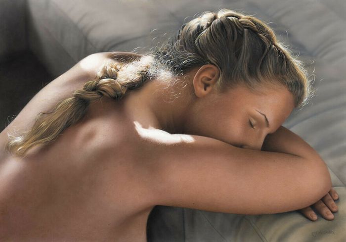 As pinturas deste artista parecem muito realista que acaba parecendo uma fotografia (32 fotos) 19