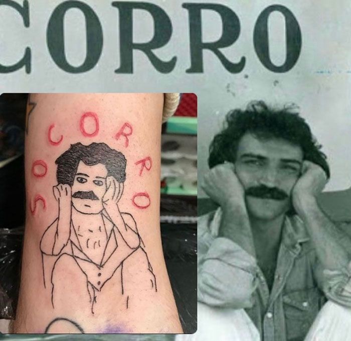 Esta tatuadora não consegue desenhar e é precisamente por isso que seus clientes a escolheram (32 fotos) 6