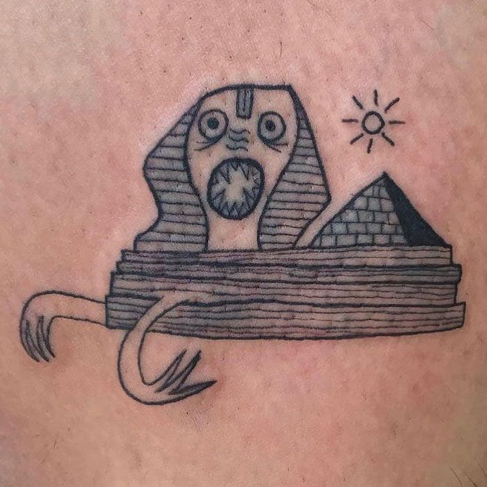 Esta tatuadora não consegue desenhar e é precisamente por isso que seus clientes a escolheram (32 fotos) 18