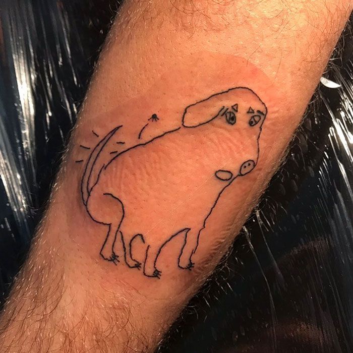 Esta tatuadora não consegue desenhar e é precisamente por isso que seus clientes a escolheram (32 fotos) 19