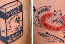 Esta tatuadora não consegue desenhar e é precisamente por isso que seus clientes a escolheram (32 fotos) 4