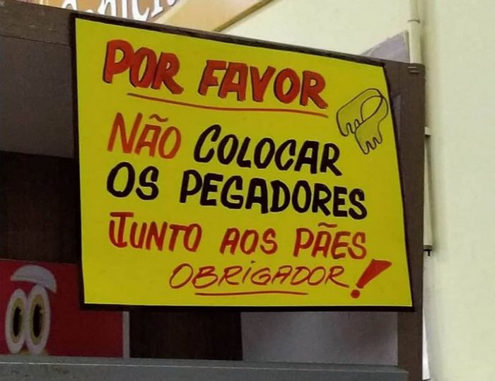 25 recado e avisos que são um desafio para quem lê, mas um prato cheio para o bom humor 13