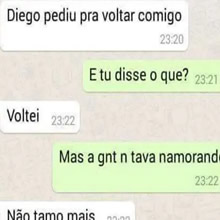 Não tá mais