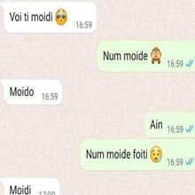 Que agonia essa conversa misericórdia