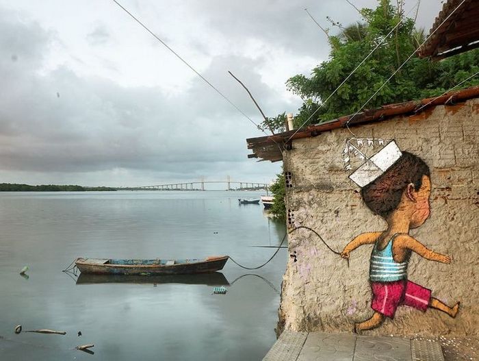 Um artista pinta murais animados que podem alegrar sua criança interior (23 fotos) 4