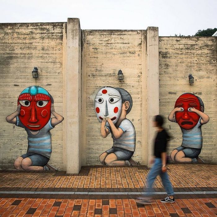 Um artista pinta murais animados que podem alegrar sua criança interior (23 fotos) 5