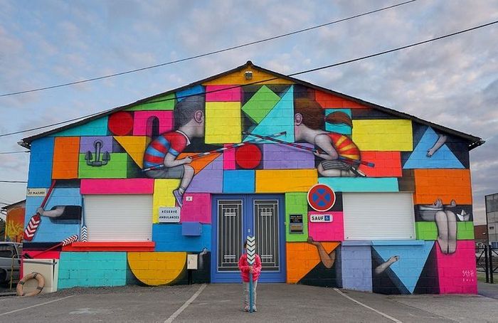 Um artista pinta murais animados que podem alegrar sua criança interior (23 fotos) 8