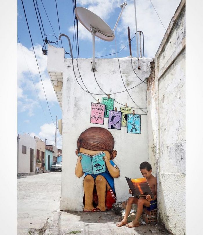 Um artista pinta murais animados que podem alegrar sua criança interior (23 fotos) 9