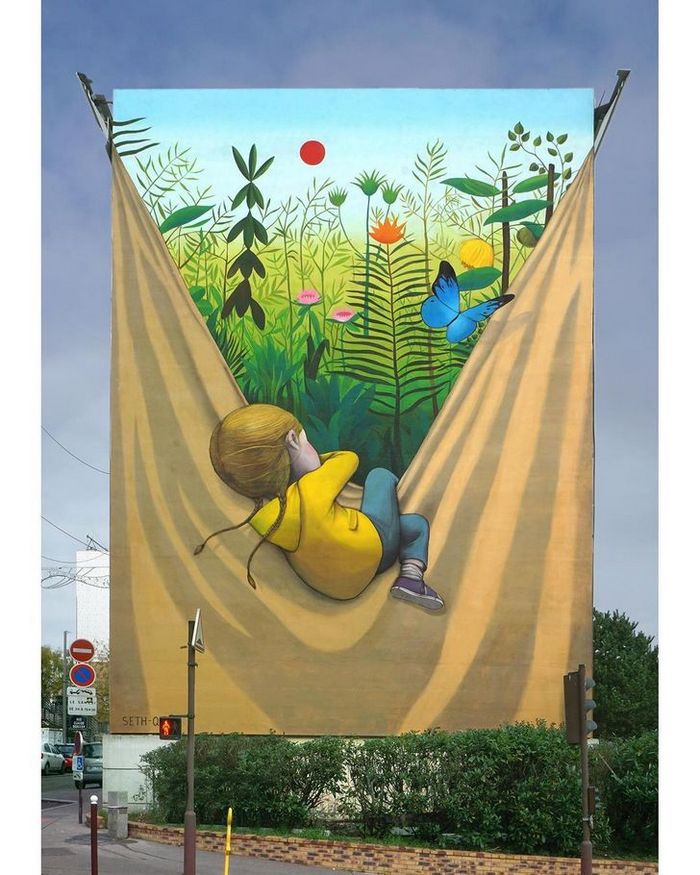 Um artista pinta murais animados que podem alegrar sua criança interior (23 fotos) 9