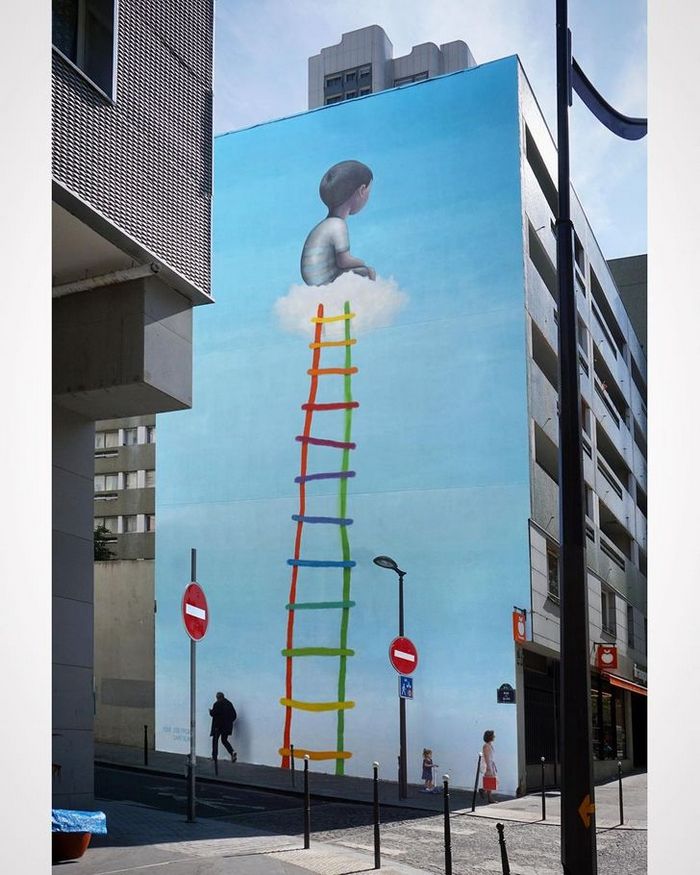 Um artista pinta murais animados que podem alegrar sua criança interior (23 fotos) 18