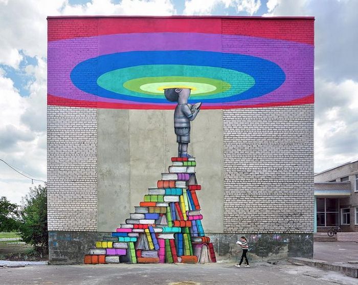 Um artista pinta murais animados que podem alegrar sua criança interior (23 fotos) 19