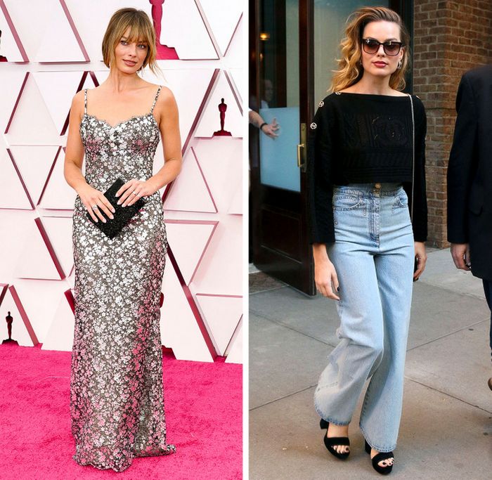 16 celebridades que parecem deslumbrantes nos tapetes vermelhos, mas se misturam fácil com a multidão na vida cotidiana 9