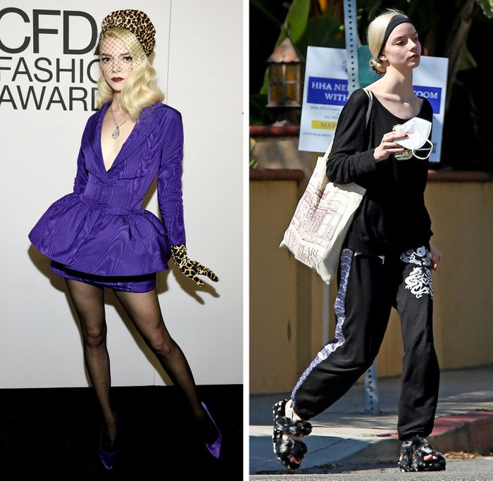 16 celebridades que parecem deslumbrantes nos tapetes vermelhos, mas se misturam fácil com a multidão na vida cotidiana 10