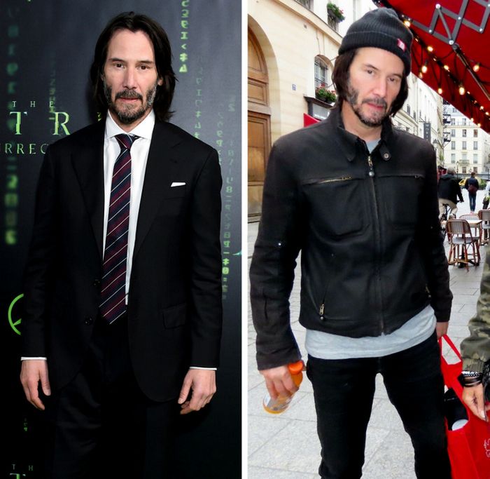 16 celebridades que parecem deslumbrantes nos tapetes vermelhos, mas se misturam fácil com a multidão na vida cotidiana 14