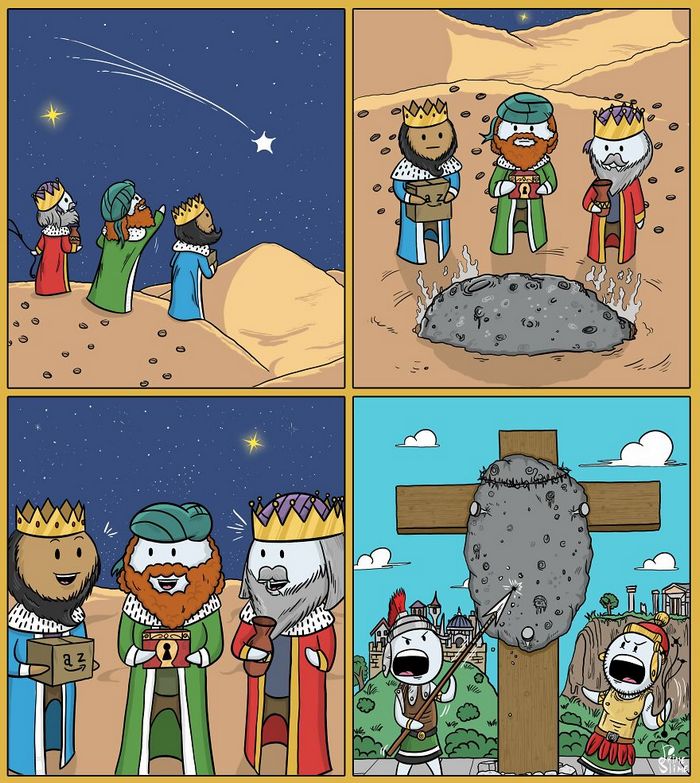 Dupla de artista faz quadrinhos absurdos com finais surpreendentes (16 fotos) 7