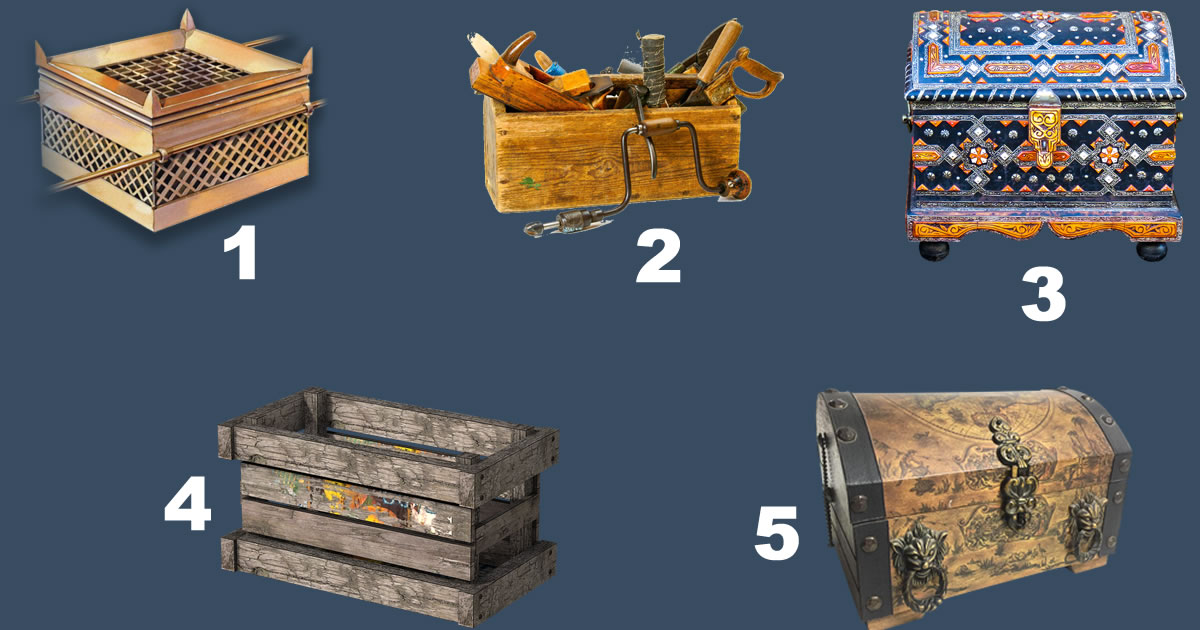 Escolha uma caixa e descubra o que vai acontecer no seu próximo mês 1