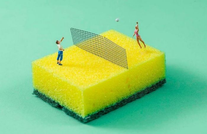 Eu uso objetos cotidianos para criar mini mundos peculiares (30 fotos) 10